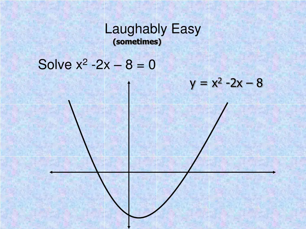 laughably easy sometimes