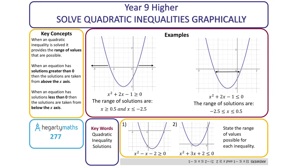 year 9 higher 1
