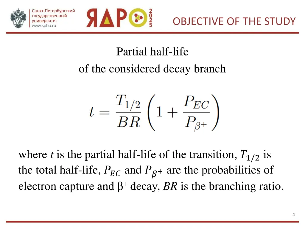 objective of the study 1