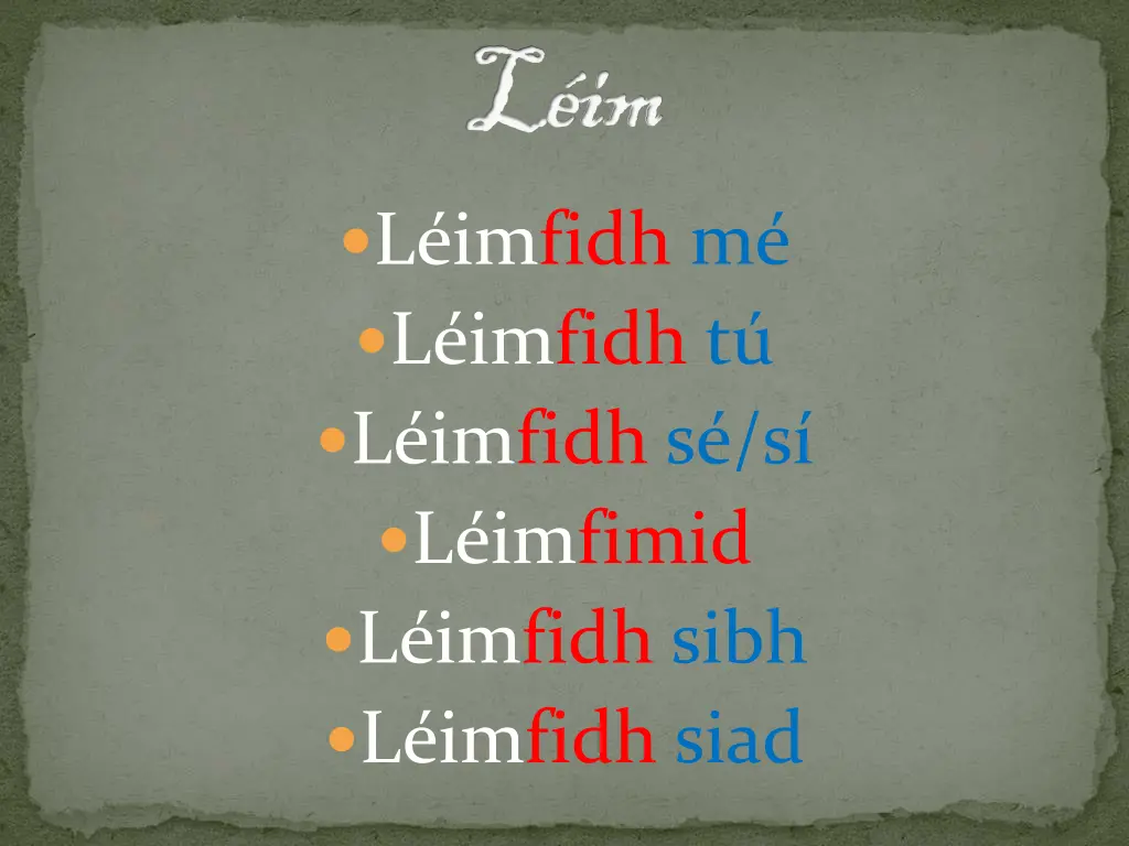 l im l im