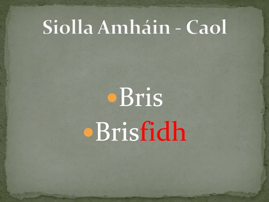 siollaamh in caol