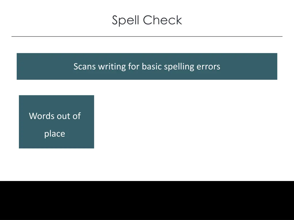 spell check 1