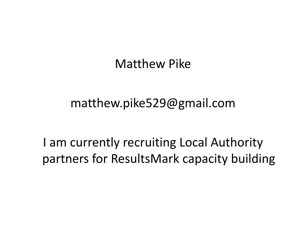 matthew pike