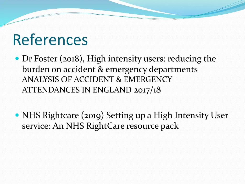 references