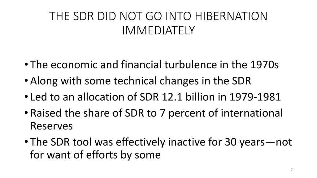 the sdr did not go into hibernation immediately