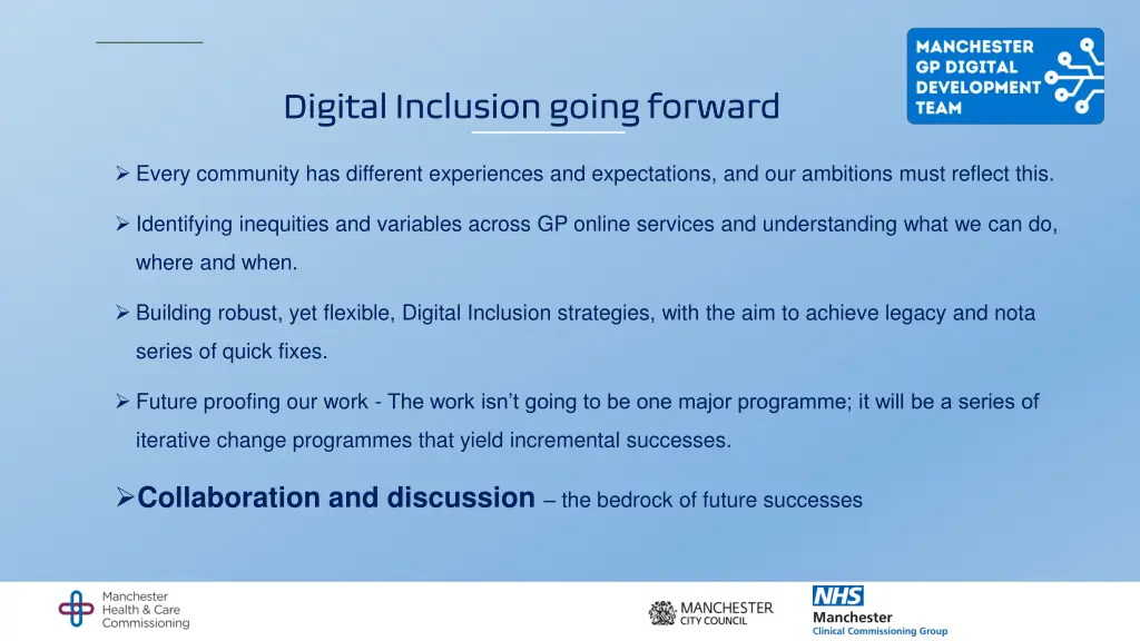 digital inclusion going forward digital inclusion