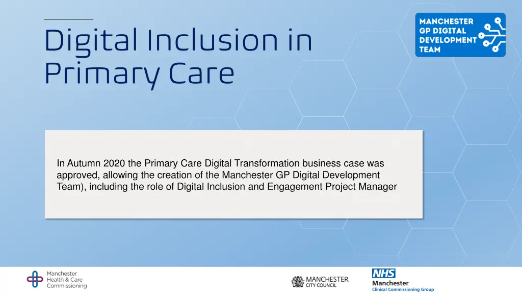 digital inclusion in primary care