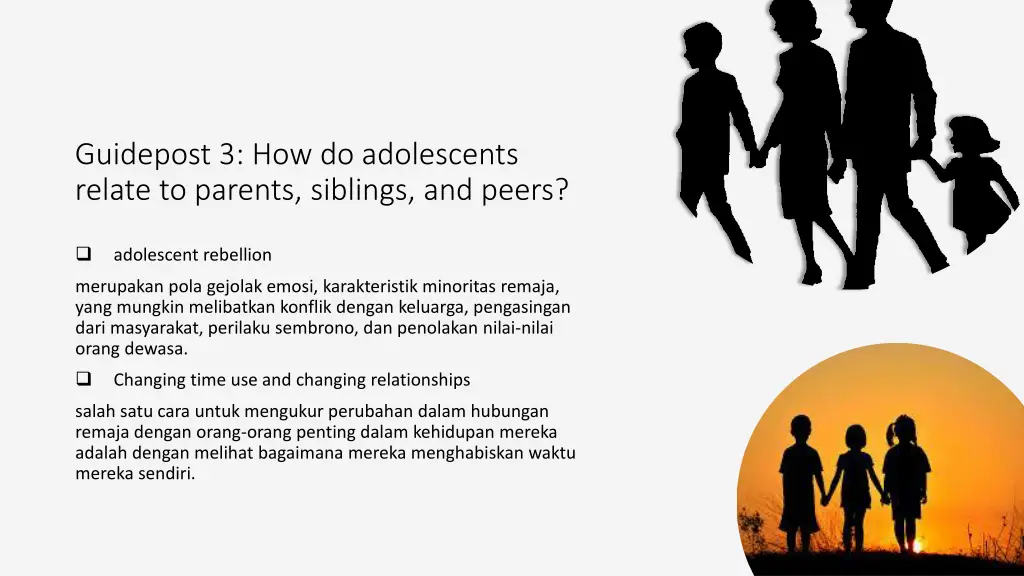 guidepost 3 how do adolescents relate to parents