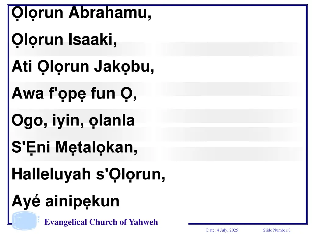 l run abrahamu l run isaaki