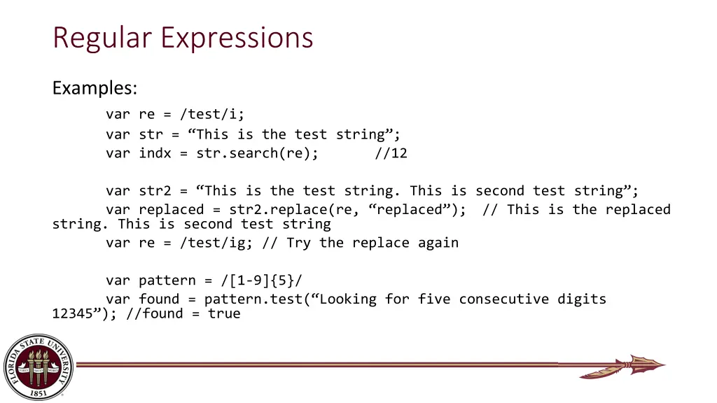 regular expressions 3