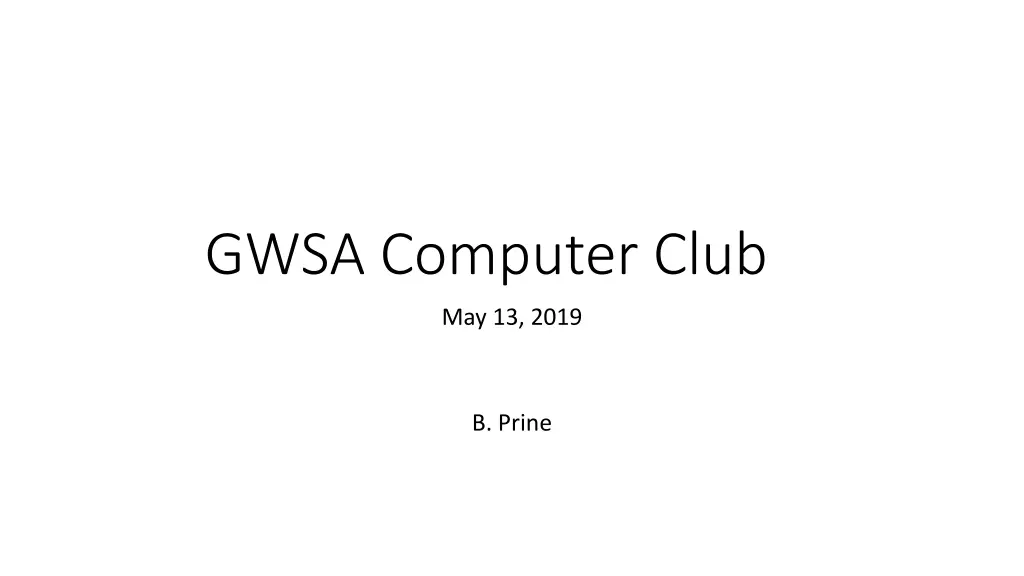 gwsa computer club