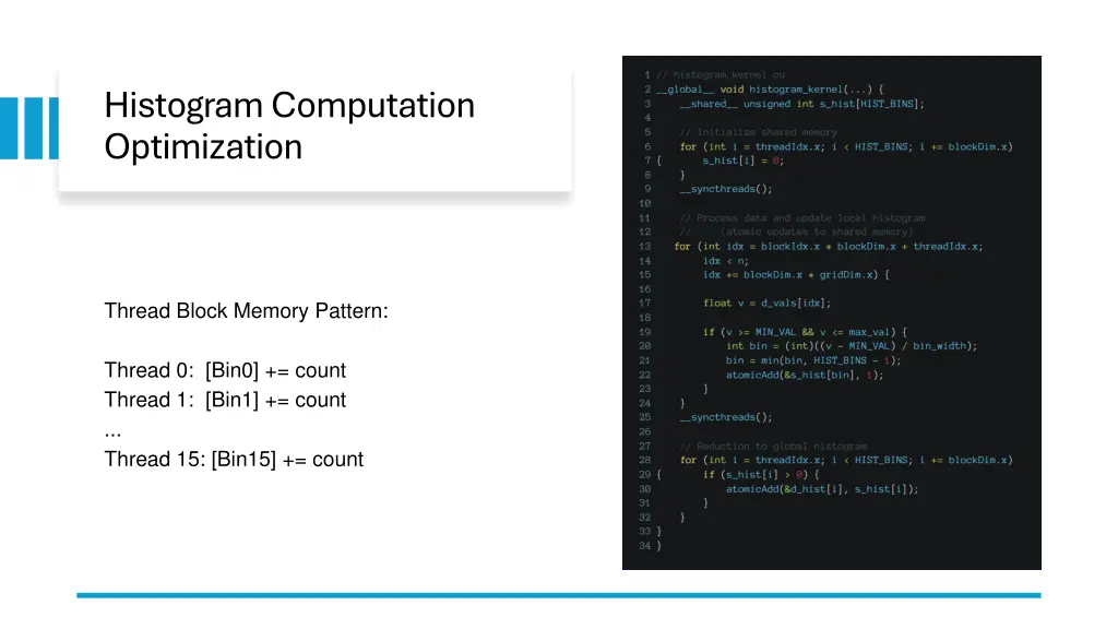 histogram computation optimization 2