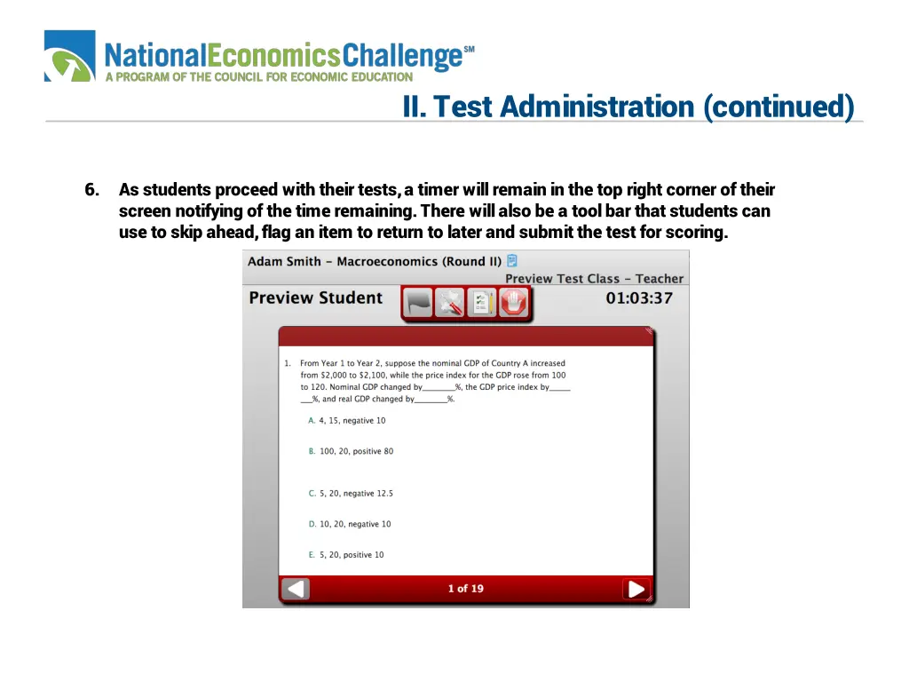 ii test administration continued 1