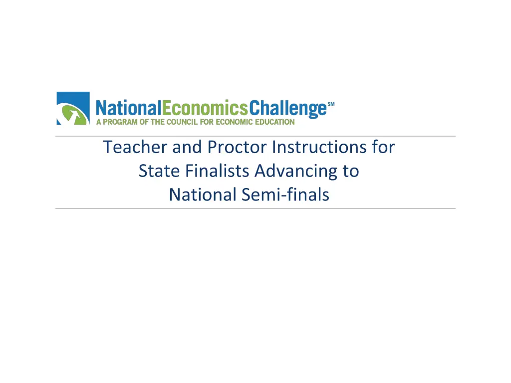teacher and proctor instructions for state