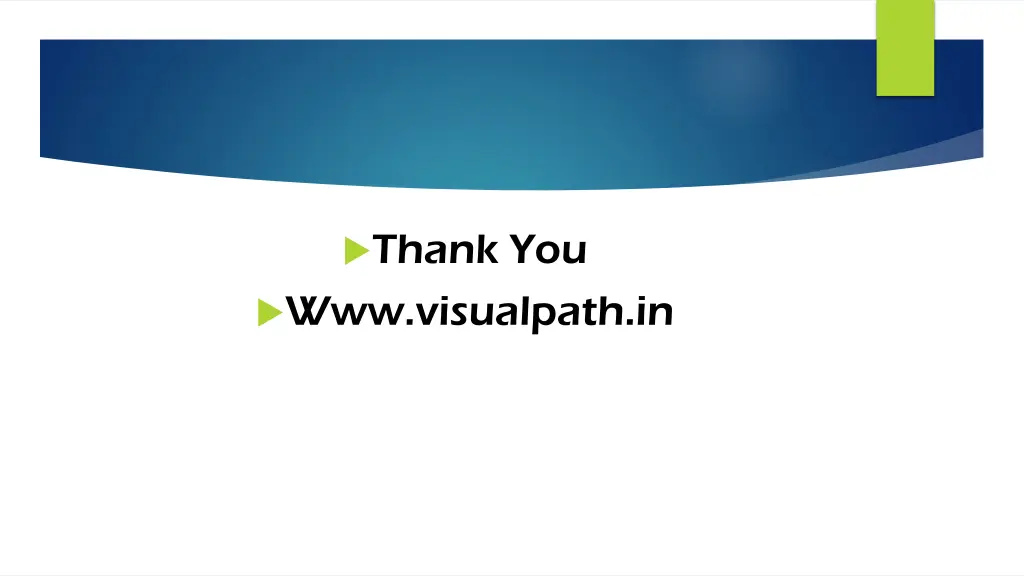 thank you www visualpath in