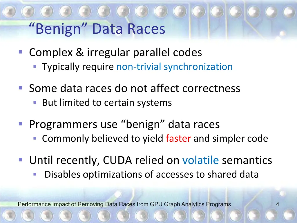 benign data races