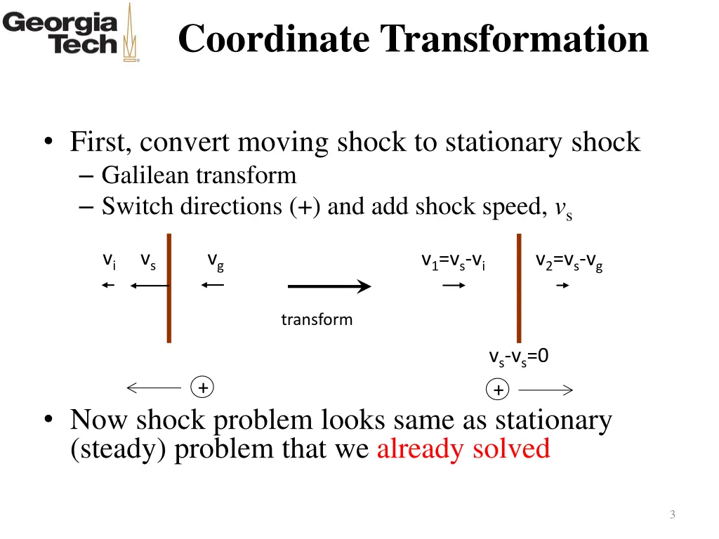 coordinate transformation