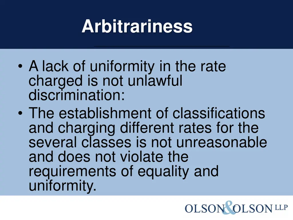 arbitrariness