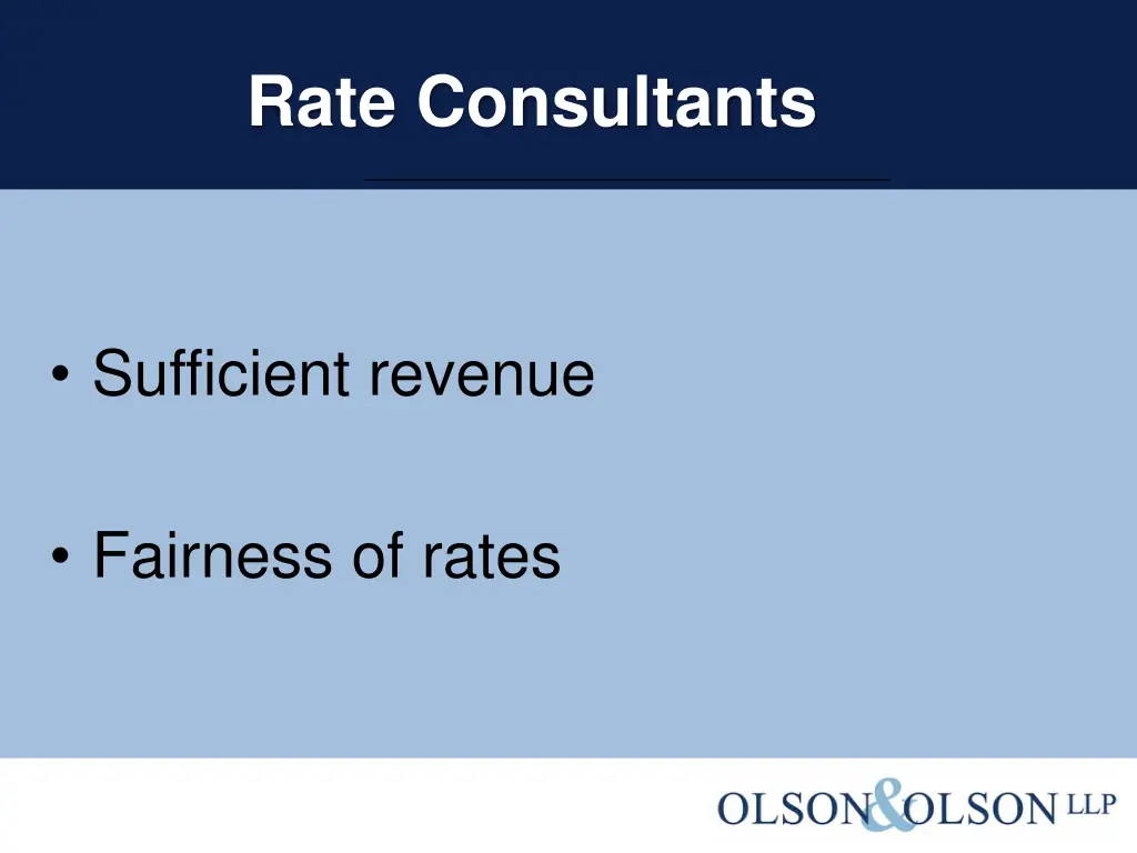 rate consultants