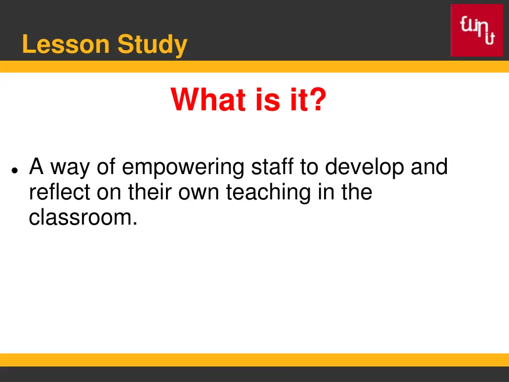 lesson study 1