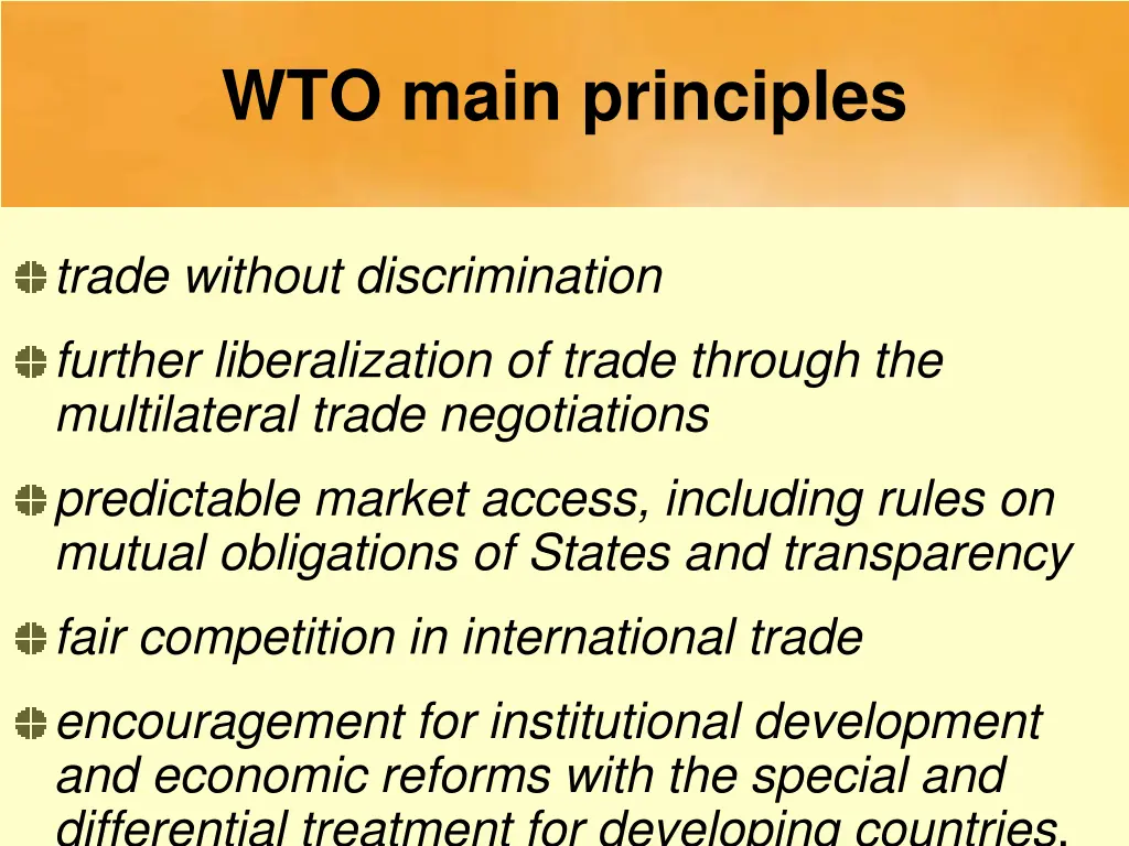 wto main principles