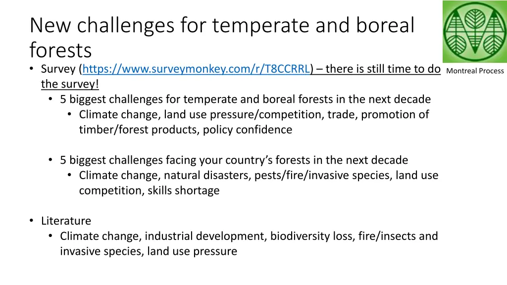 new challenges for temperate and boreal forests