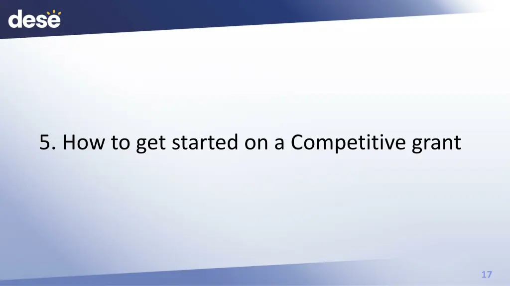 5 how to get started on a competitive grant