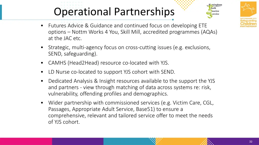 operational partnerships