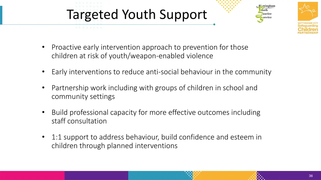 targeted youth support