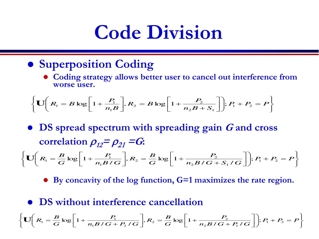 code division