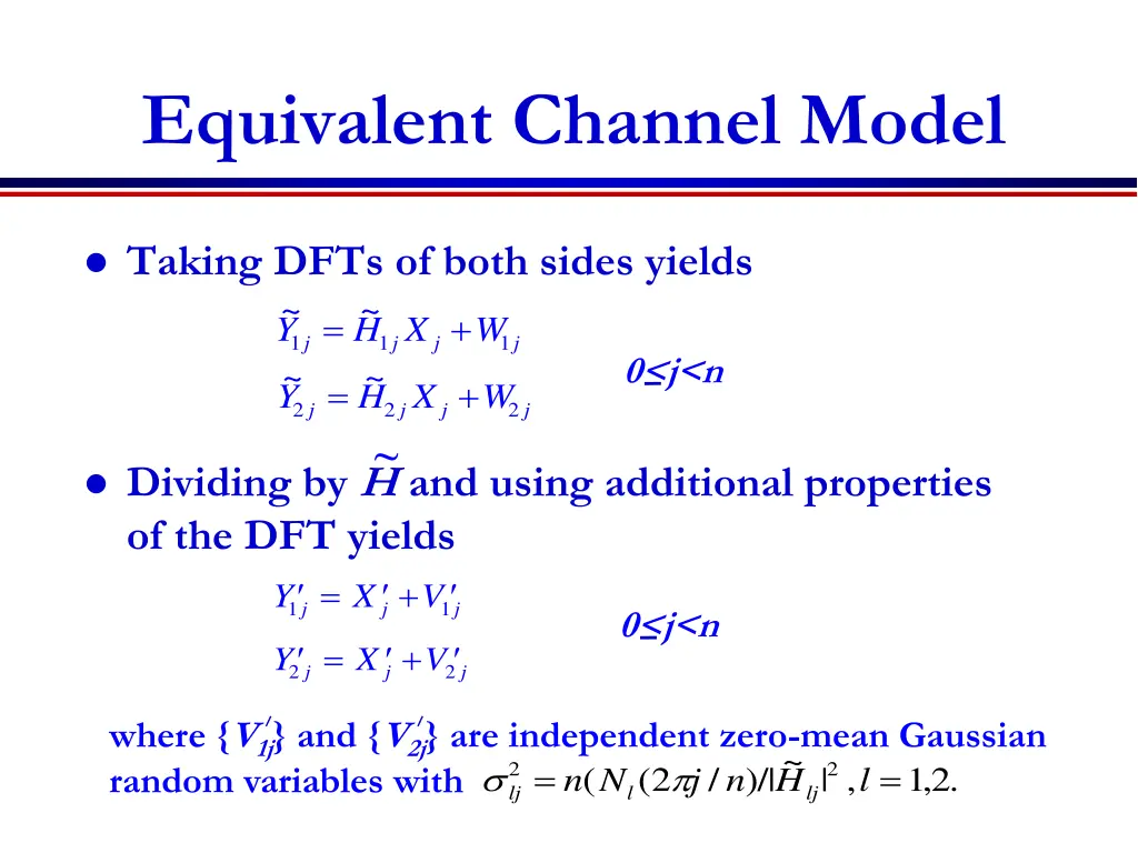 equivalent channel model