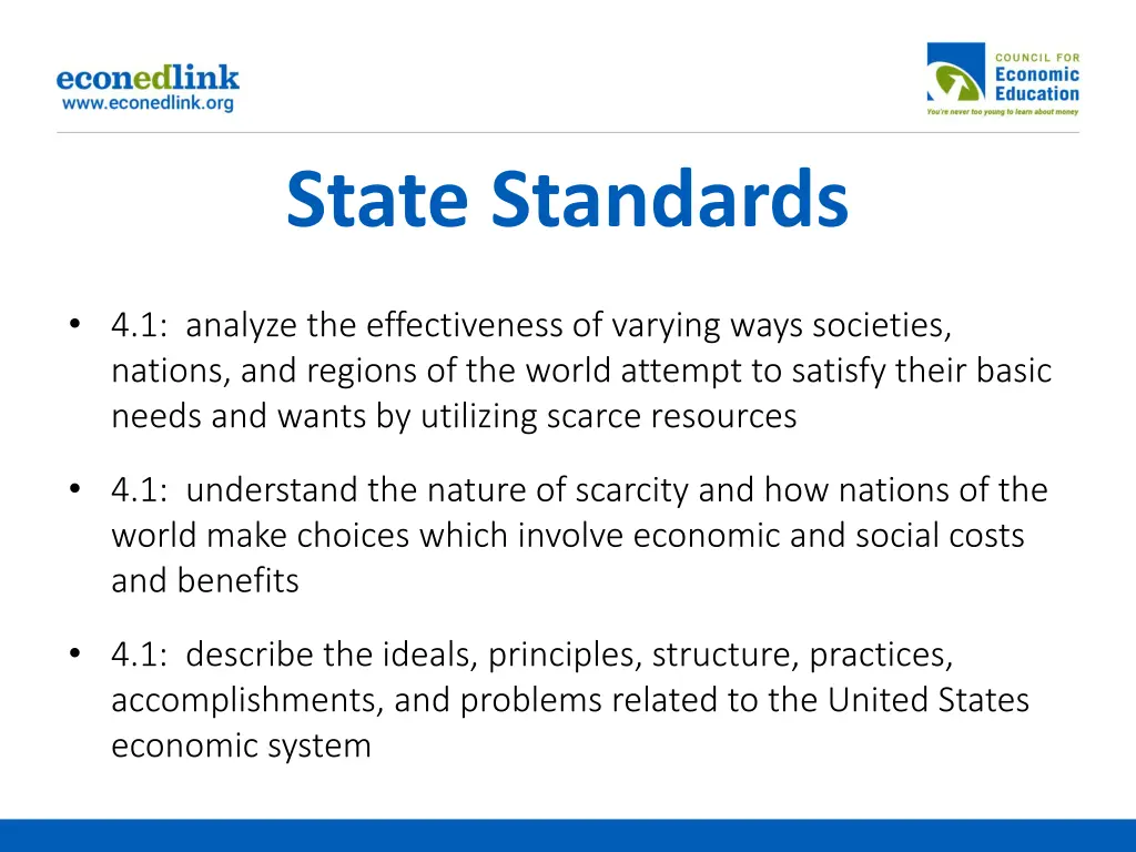 state standards