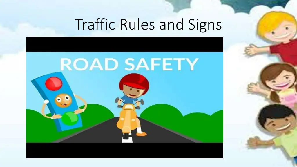 traffic rules and signs