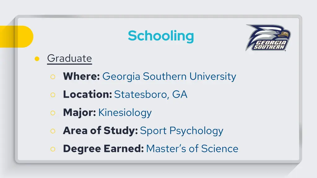 schooling 1