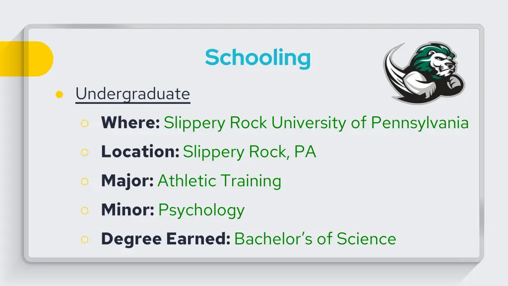 schooling