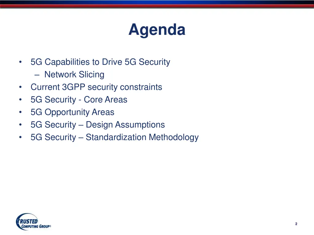 agenda
