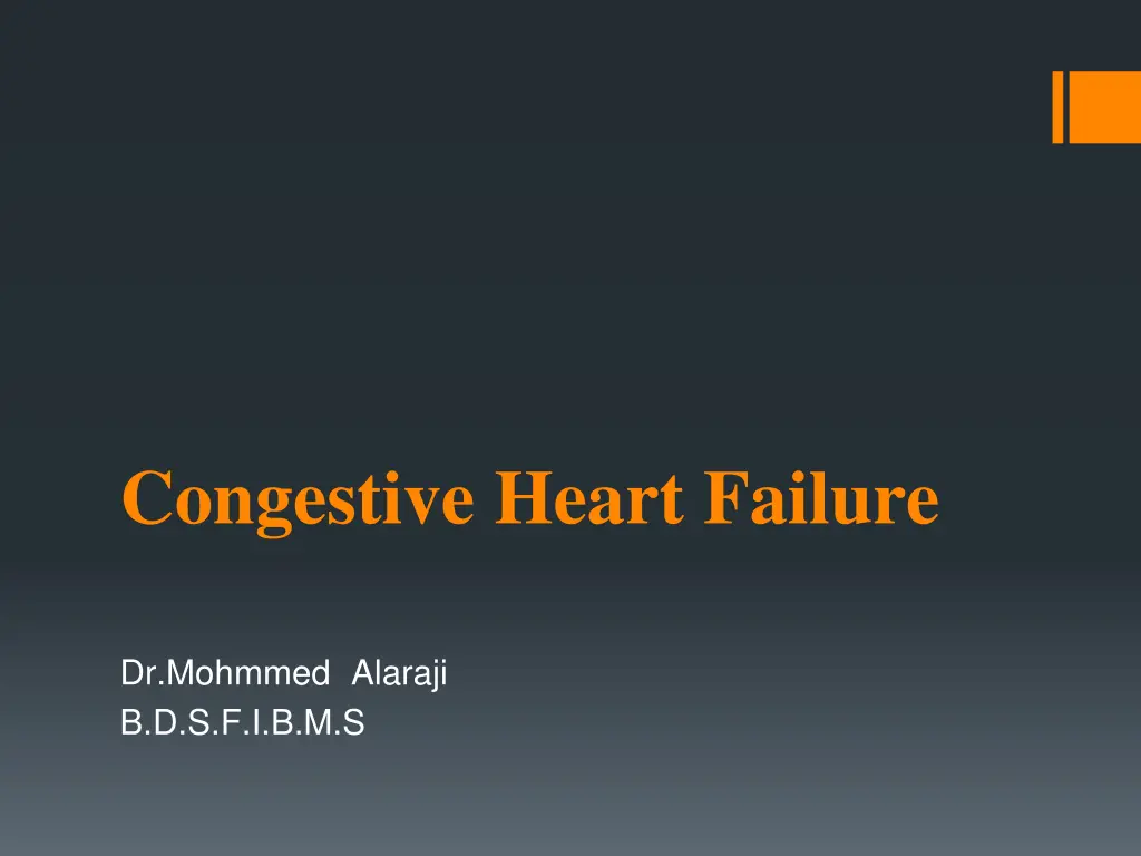 congestive heart failure
