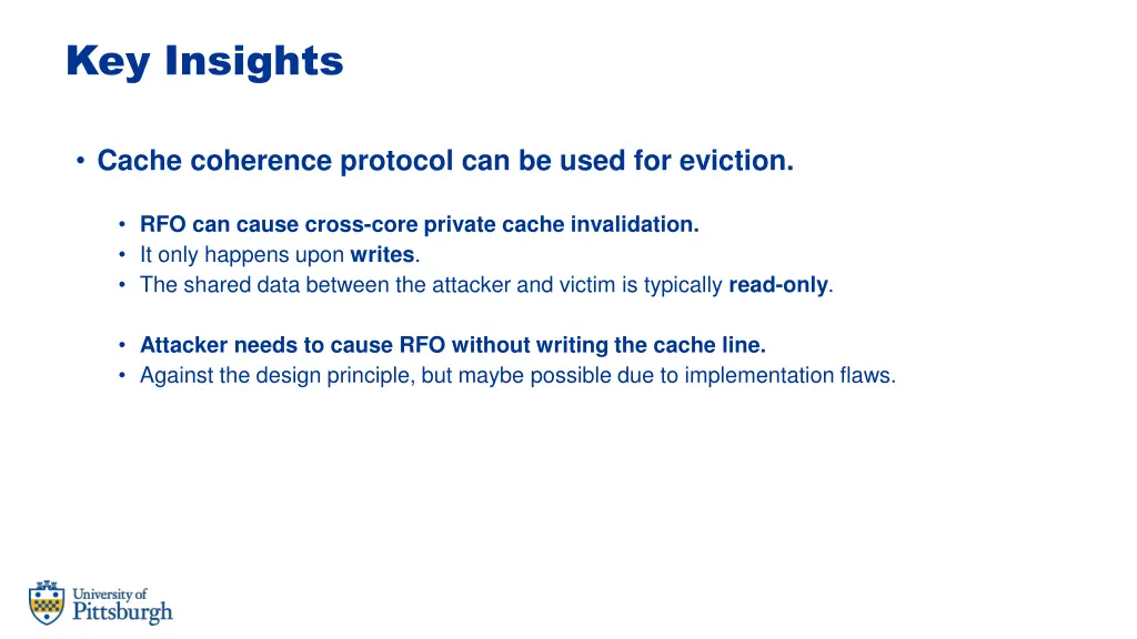 key insights