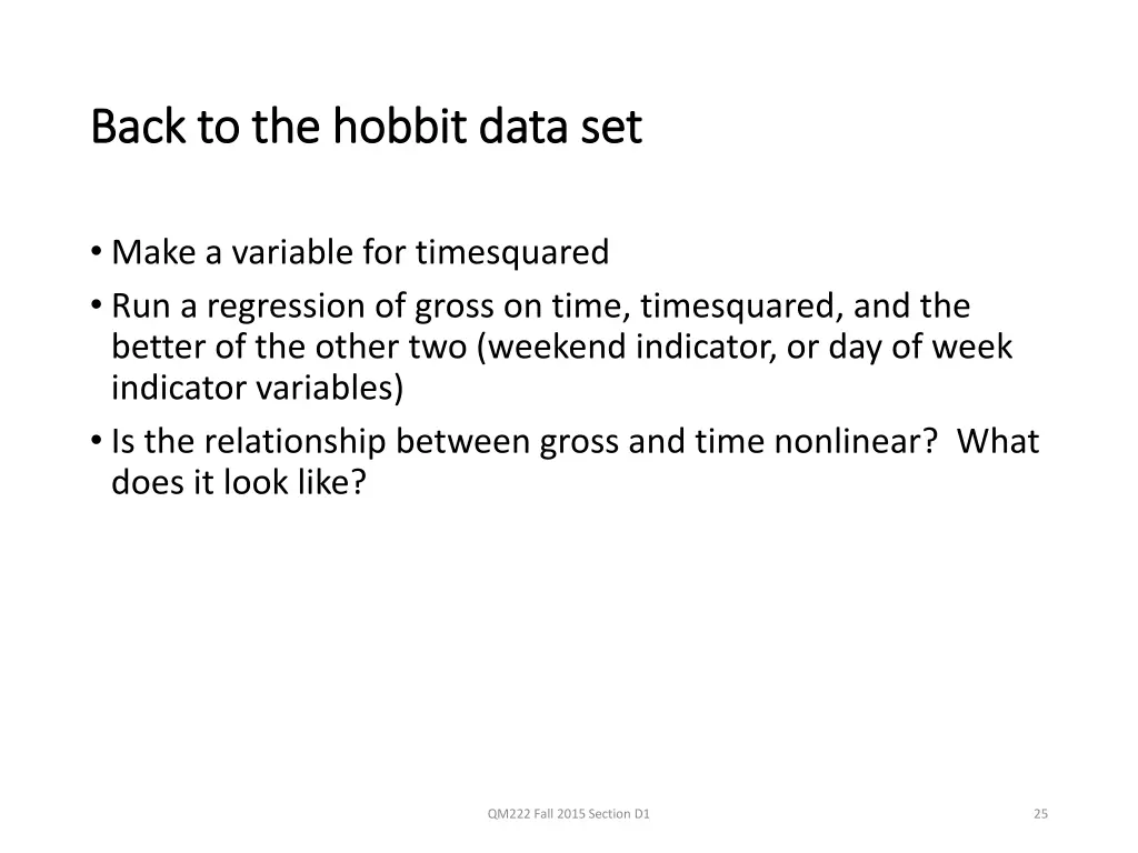 back to the hobbit data set back to the hobbit