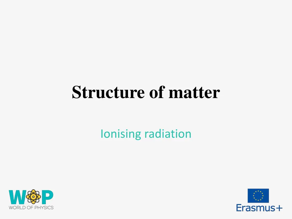 structure of matter