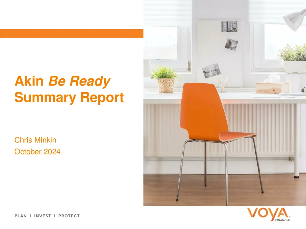 akin be ready summary report