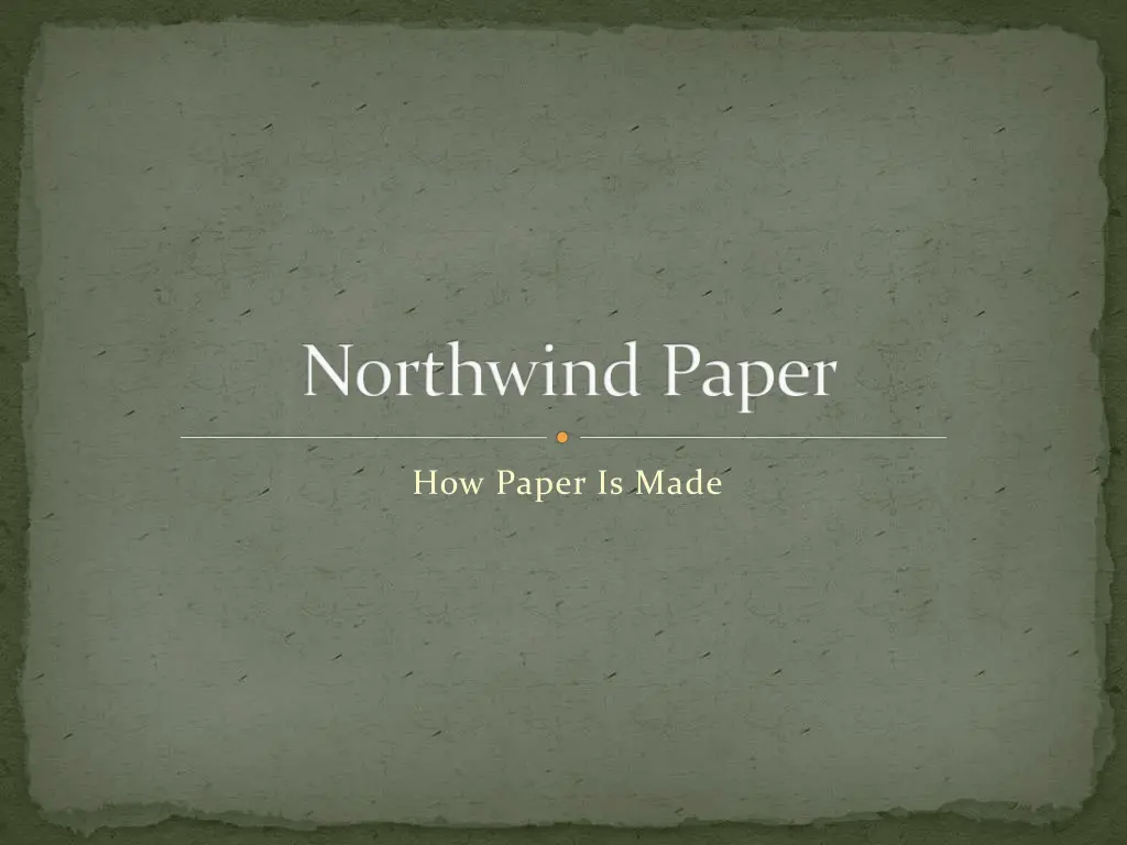 northwind paper