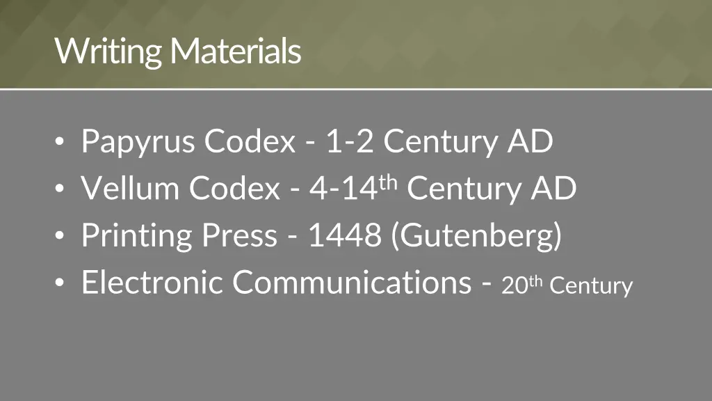 writing materials 1