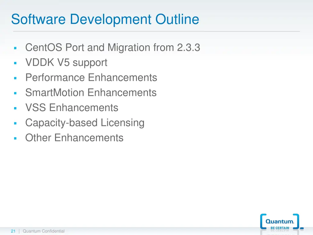 software development outline