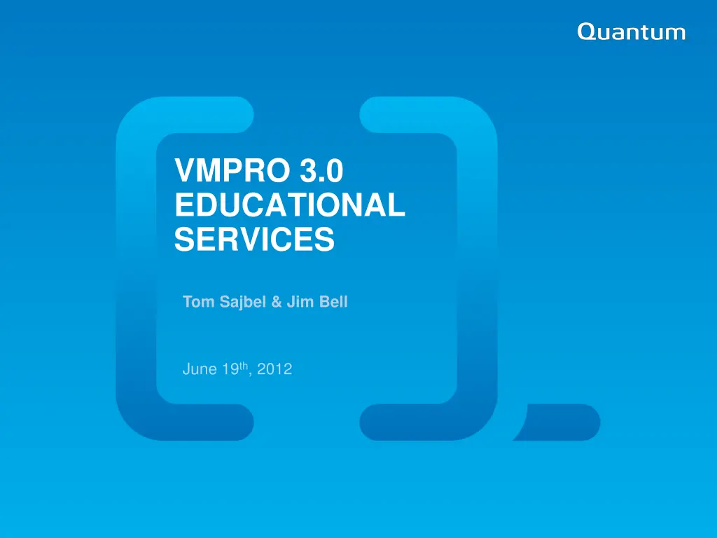 vmpro 3 0 educational services