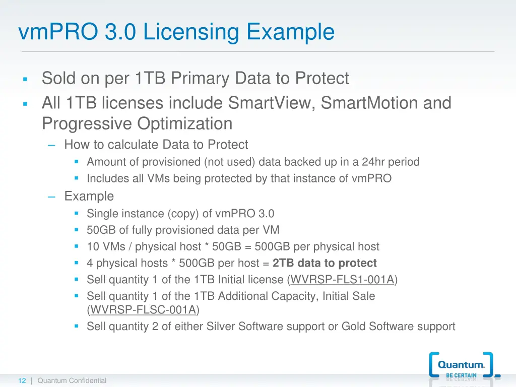 vmpro 3 0 licensing example