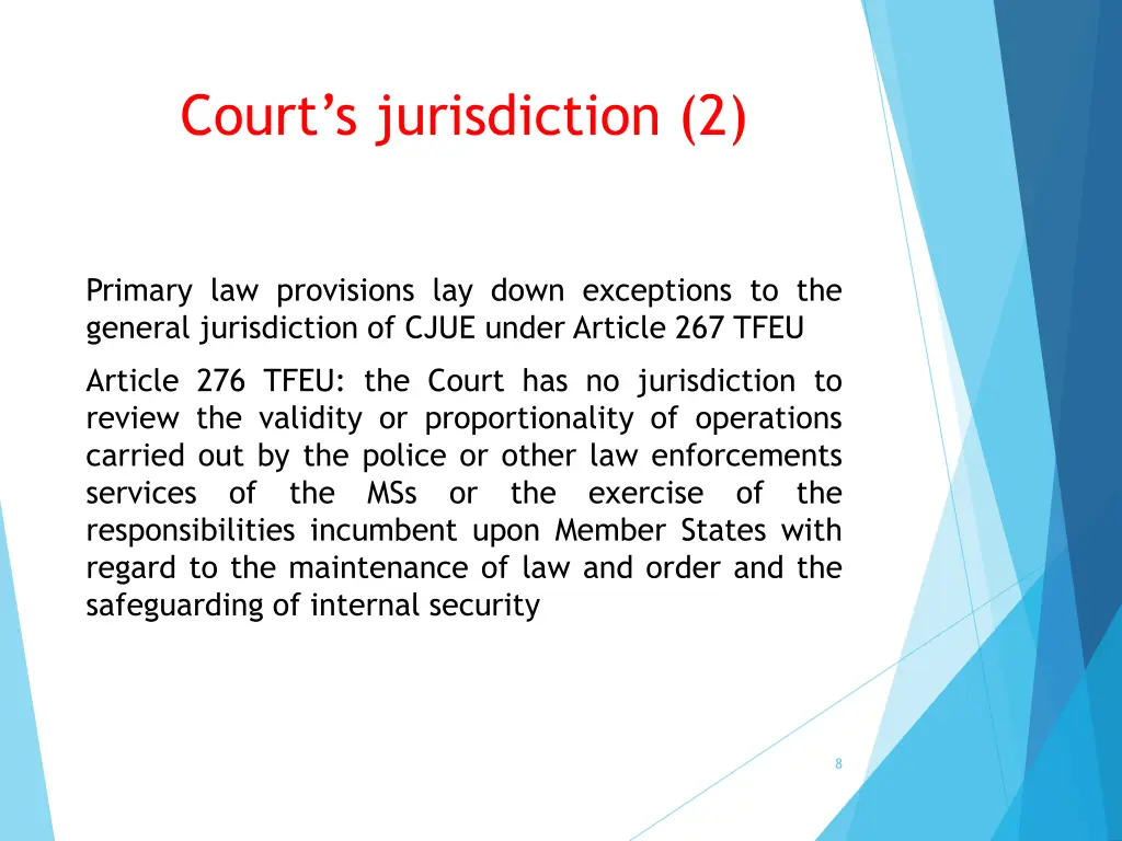court s jurisdiction 2