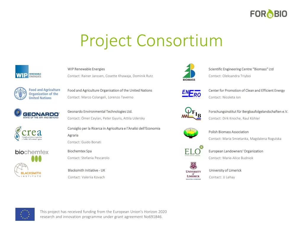 project consortium