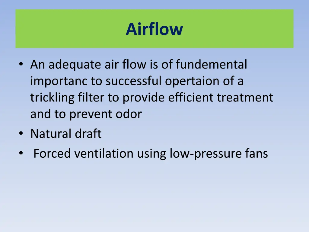 airflow