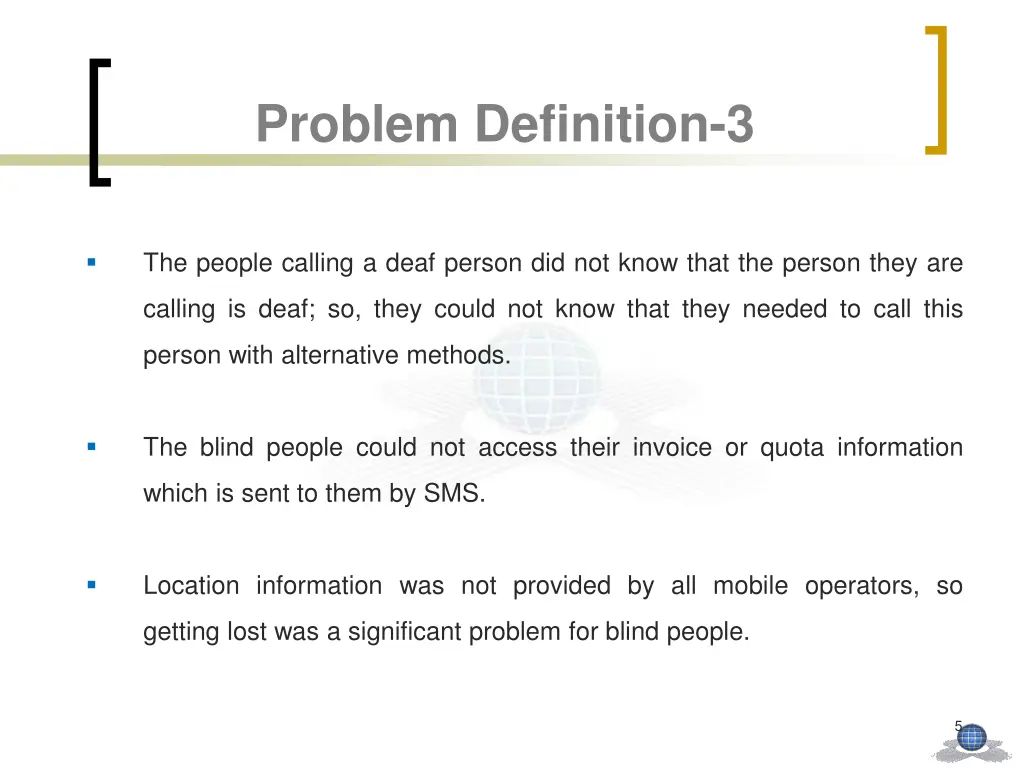 problem definition 3